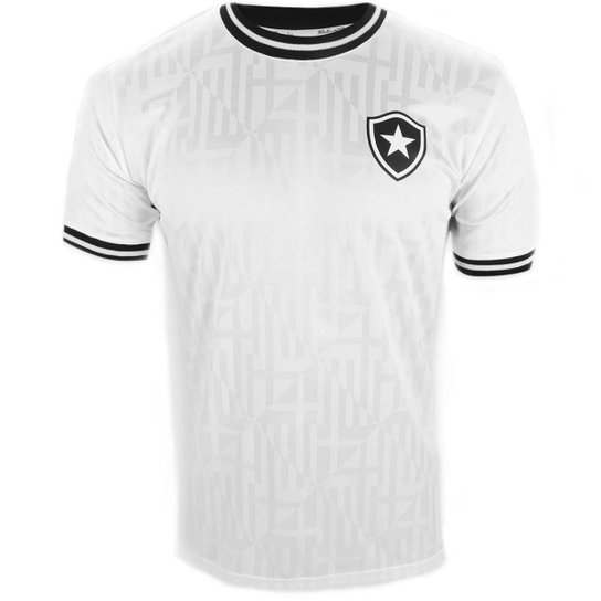 Camisa Botafogo RetrôMania Clássica Masculina - Branco - GG