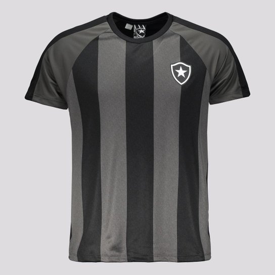 Camisa Botafogo Vein Cinza - Cinza Menor preço em Camisa Botafogo Vein Cinza - Cinza