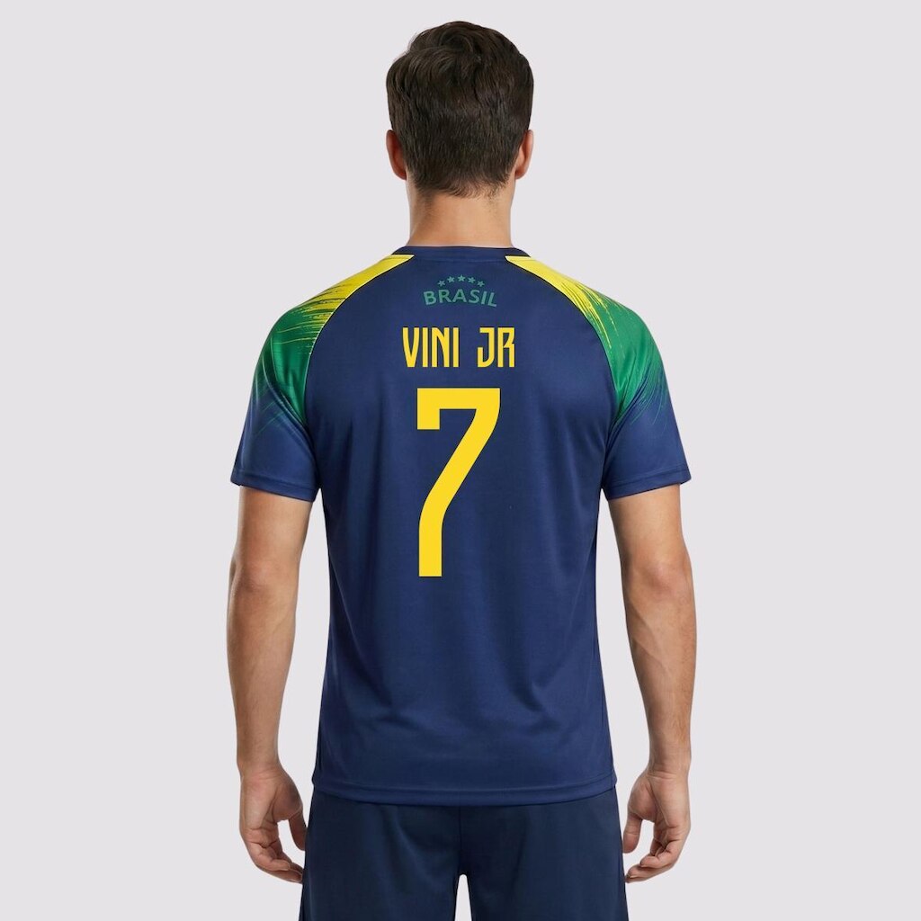 Camisa Brasil Balboa 7 Vini Jr