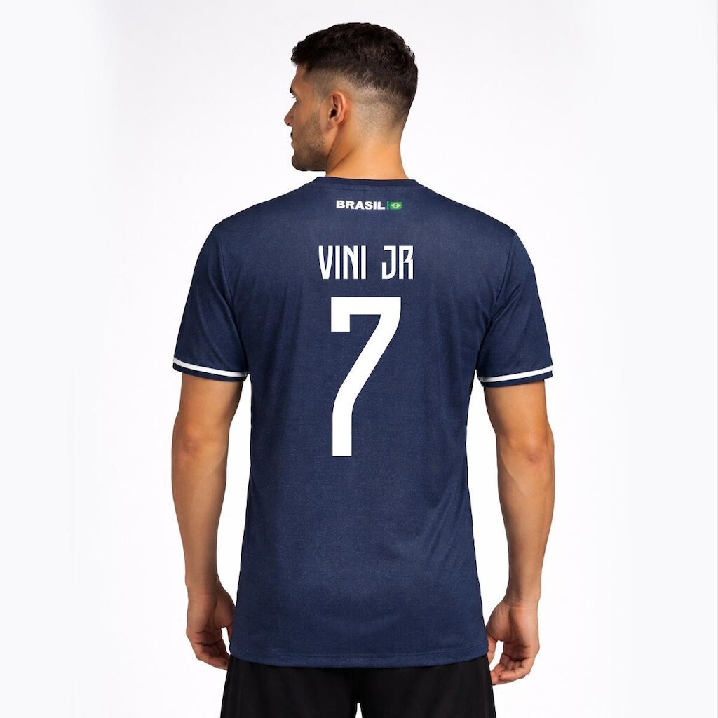 Camisa Brasil Braziline Xodó 7 Vini Jr Masculina