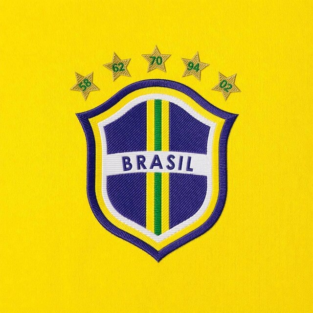Camisa Brasil Canarinho Amarela