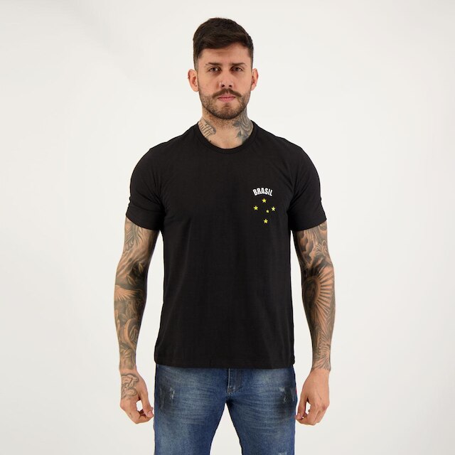 Camisa Brasil Clássica Preta - Preto é ruim? Camisa Brasil Clássica Preta - Preto é boa?