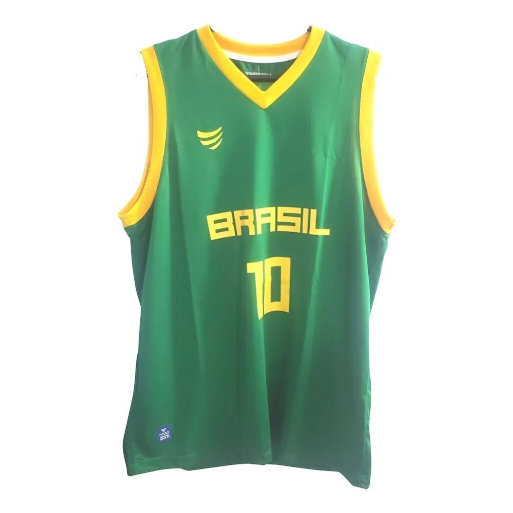 Camisa Brasil De Basquete Torcer Seleção Brasileira Basquete
