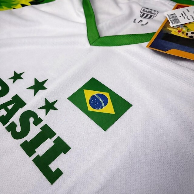 Camisa Brasil Essence Branca - Feminino