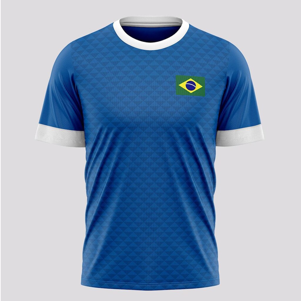 Camisa Brasil Jatoba Infantil Marinho