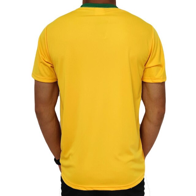 Camisa Brasil Lotto Amarela - Masculino