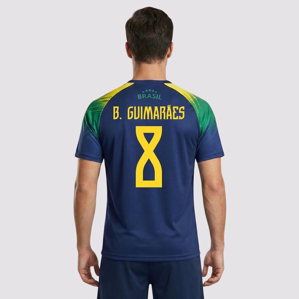 Camisa Brasil Raglan   8 B. Guimarães