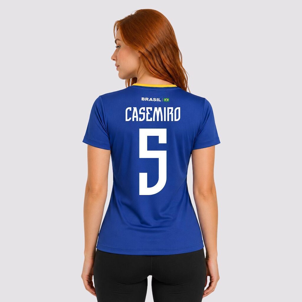 Camisa Brasil Samba Feminina Casemiro 5