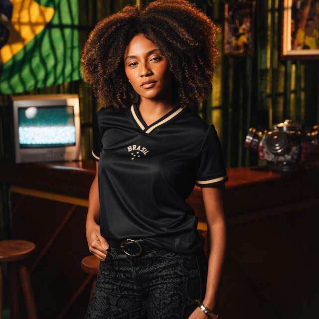 Camisa Brasil Urban Dry Feminina