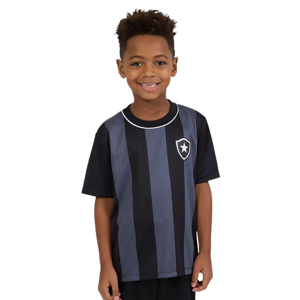 Camisa Braziline Botafogo Intenso Infantil - Preto 4