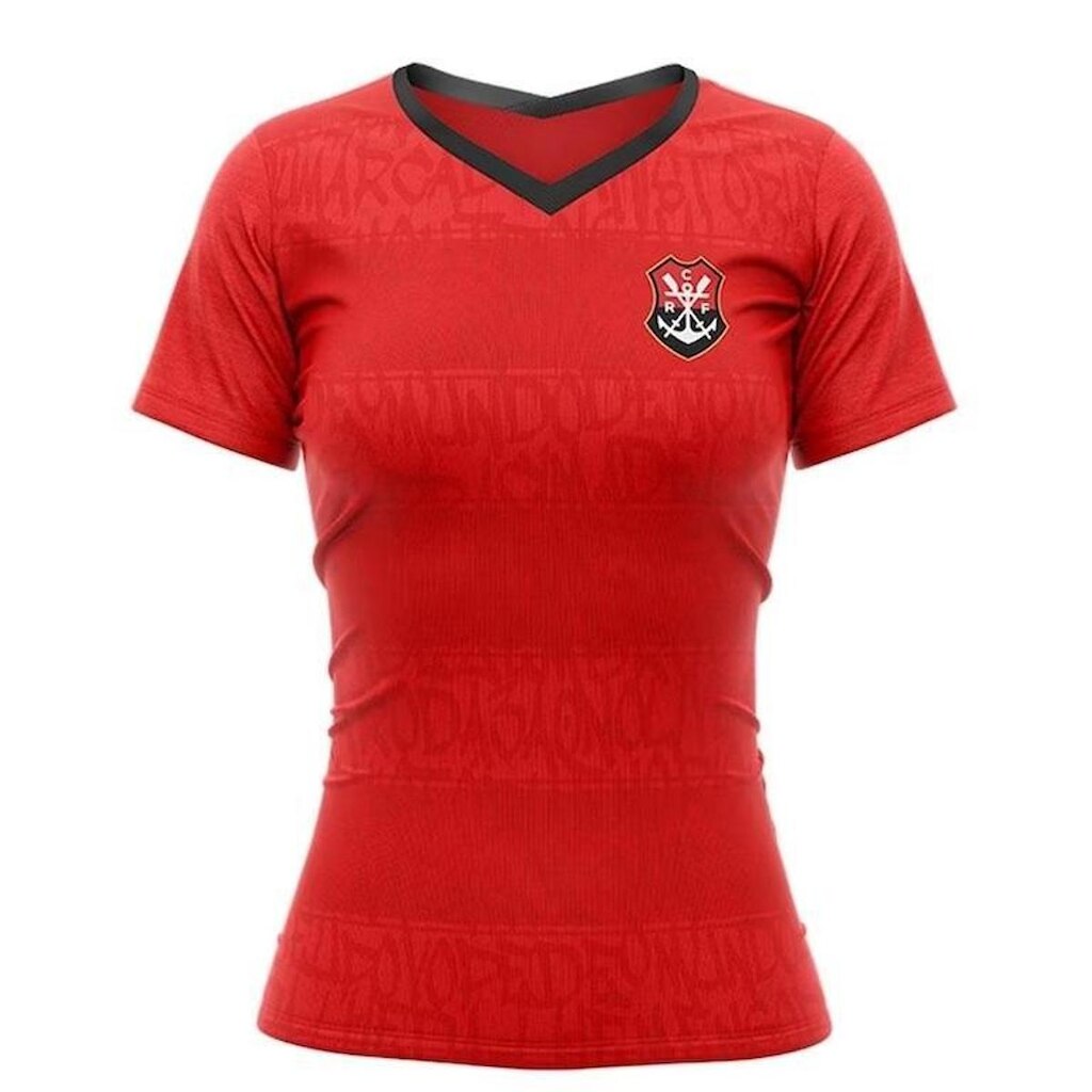 Camisa Braziline Flamengo Graphite Feminino
