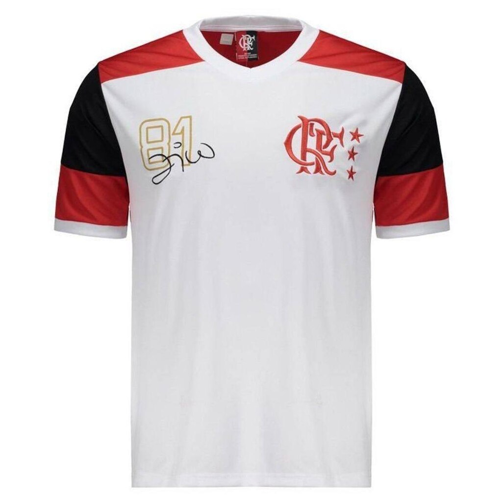 Camisa Braziline Flamengo Zico Retro