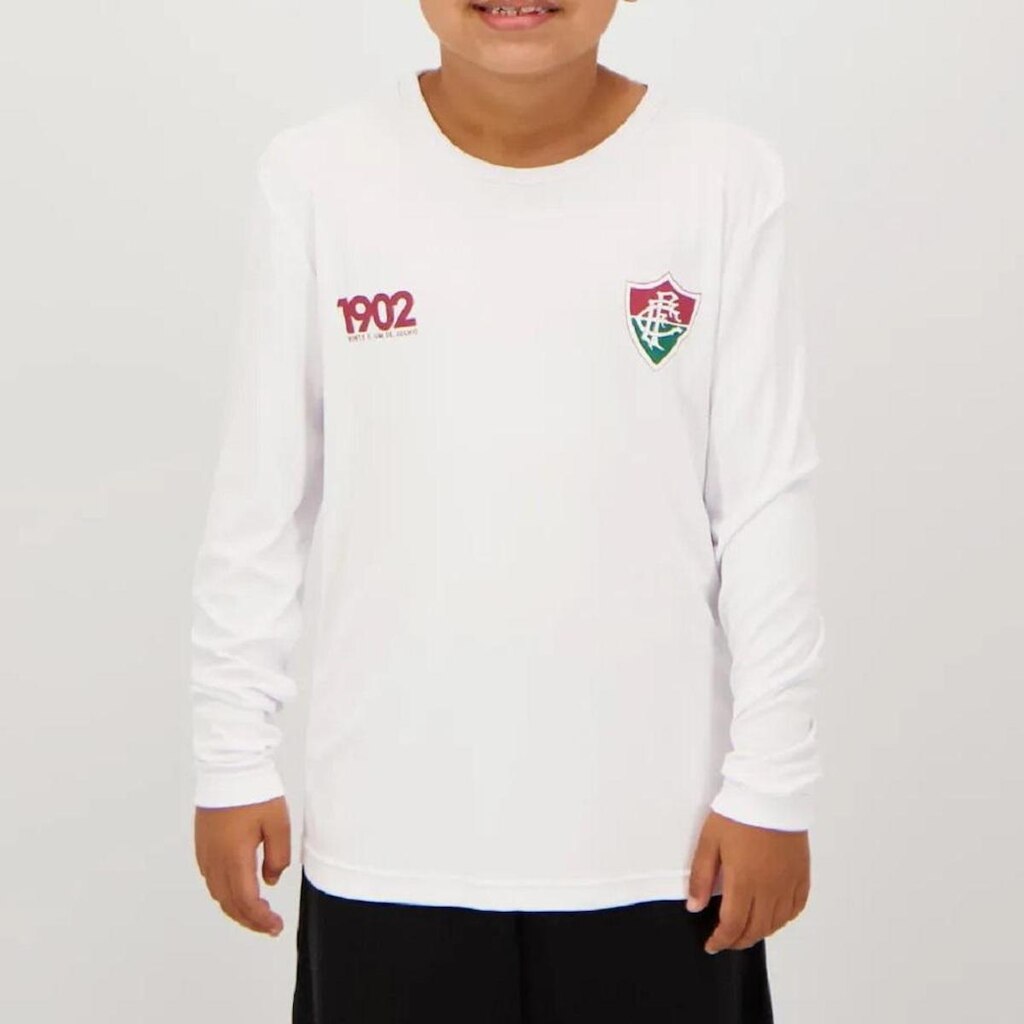 Camisa Braziline Fluminense Calm M/L Infantil