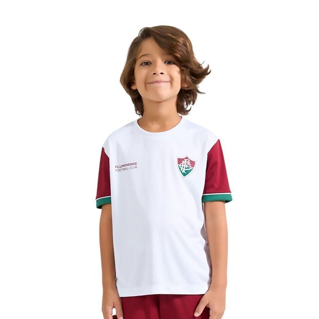 Camisa Braziline Fluminense Mistura Infantil - Branco 6