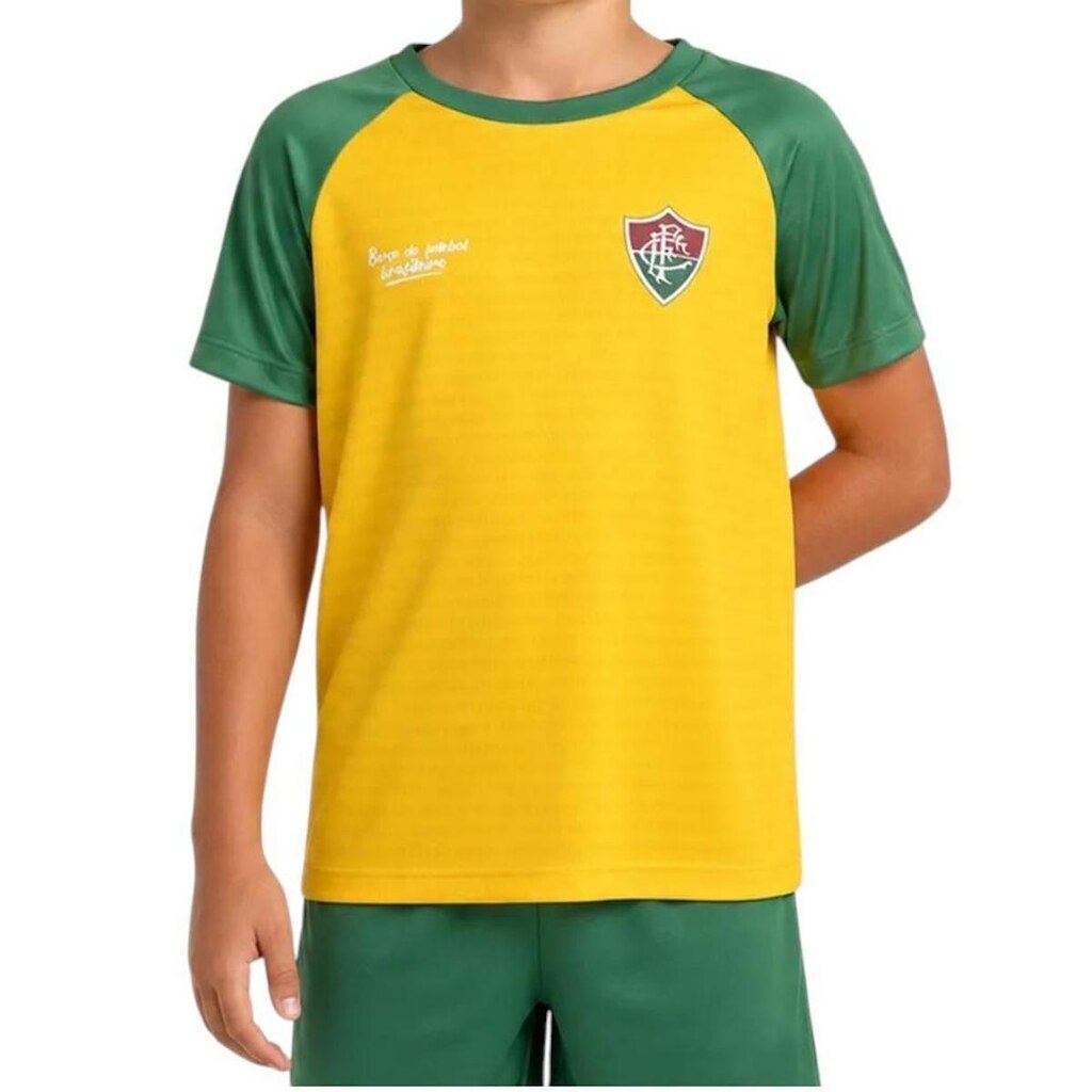 Camisa Braziline Fluminense Reluz Infantil