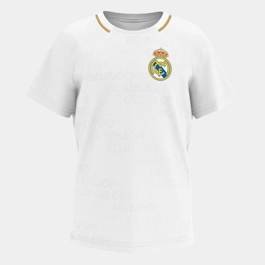 Camisa Braziline Real Madrid Merengue Infantil