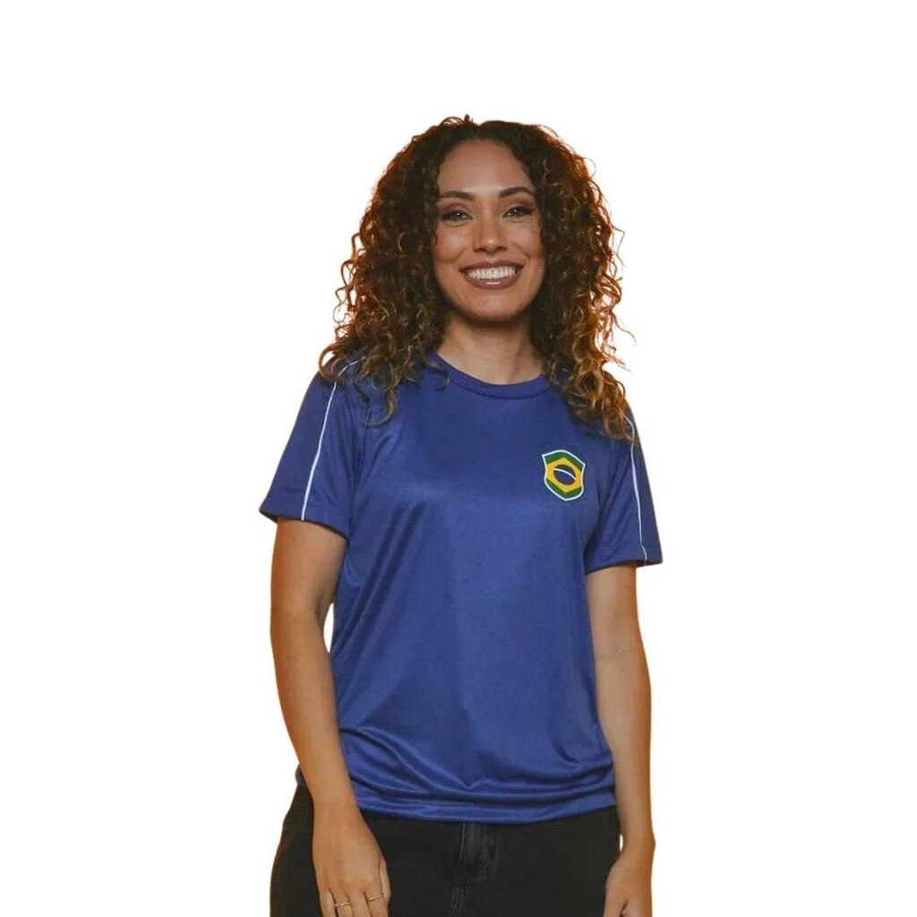 Camisa Braziline Reflexo Básica Feminina