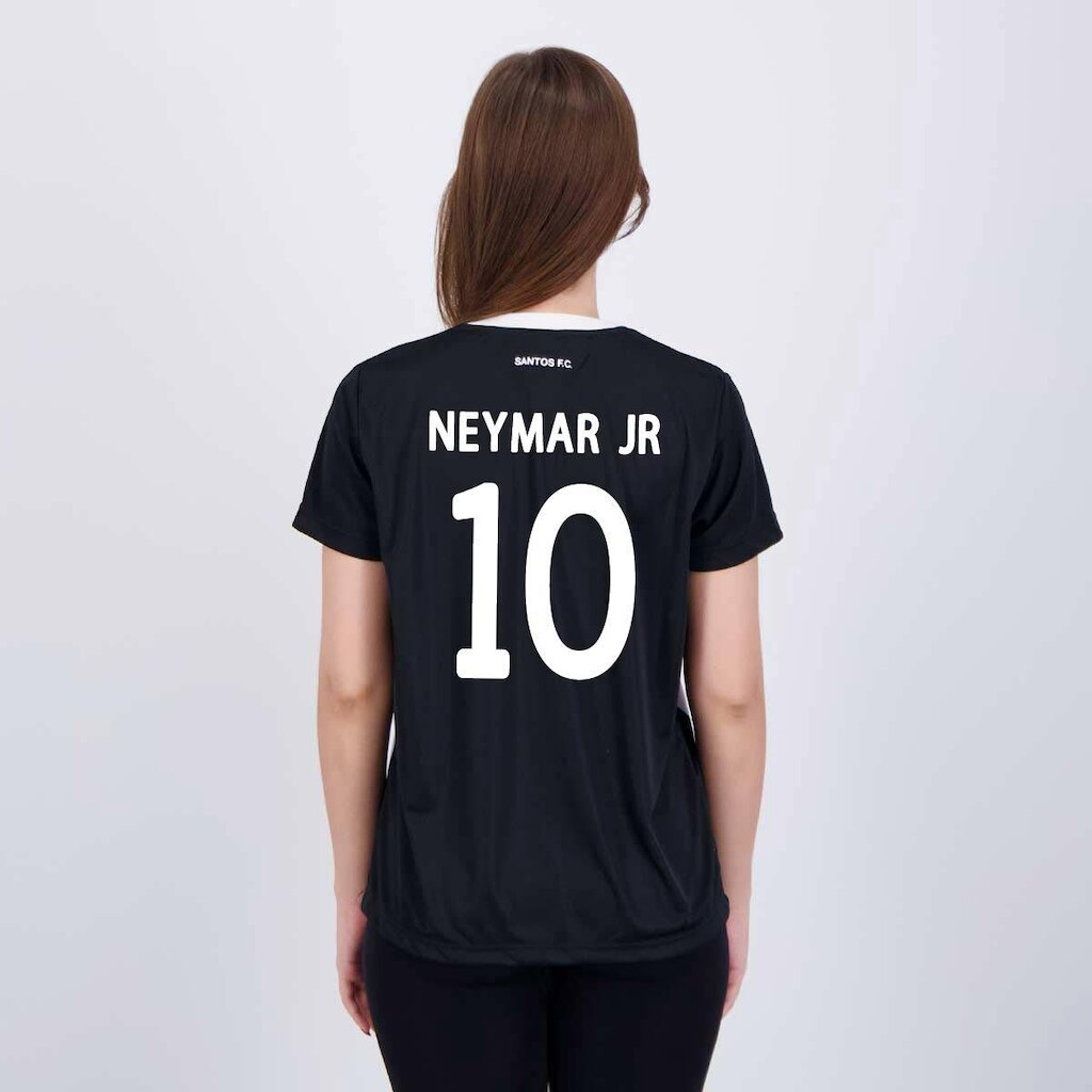 Camisa Braziline Santos Matriz Feminina  10 Neymar Jr