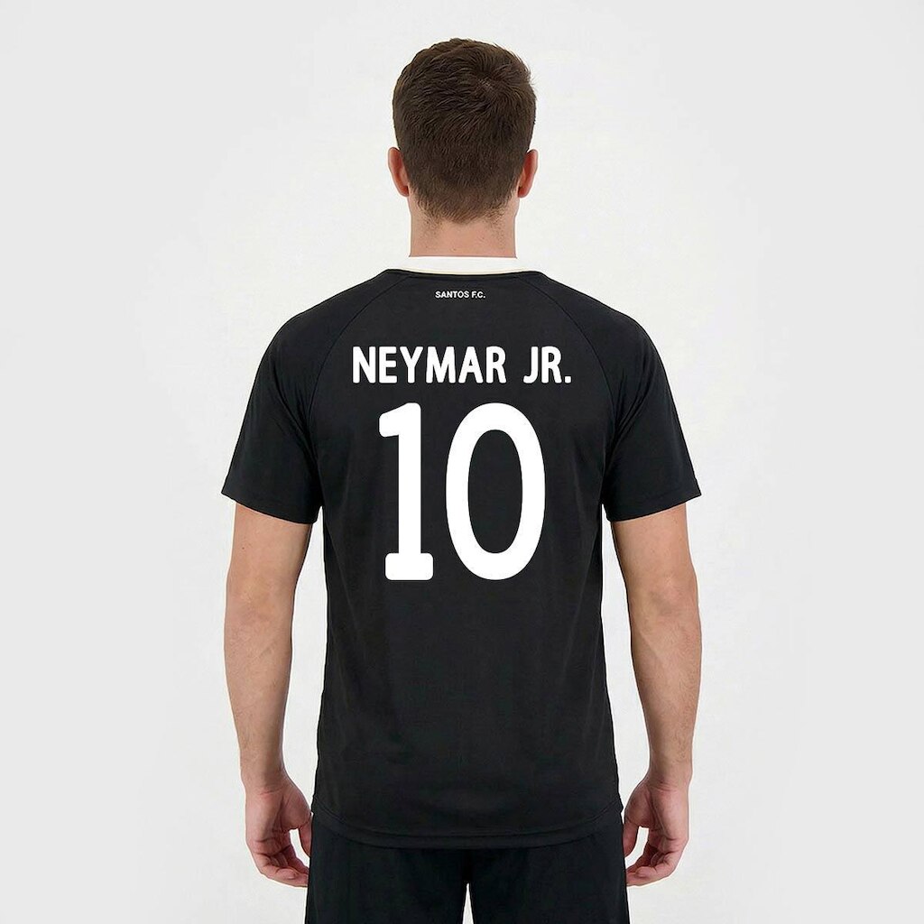 Camisa Braziline Santos Mosaico  10 Neymar Jr