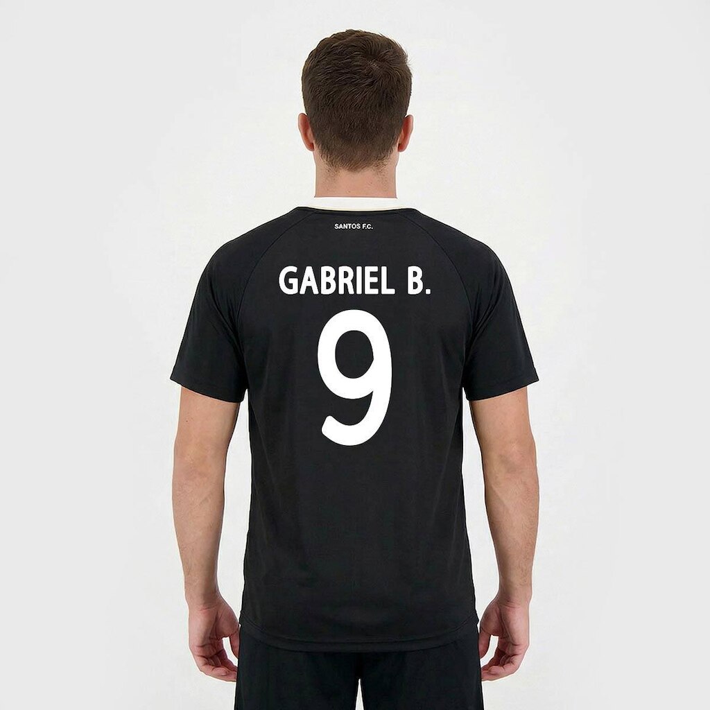 Camisa Braziline Santos Mosaico  9 Gabriel B.