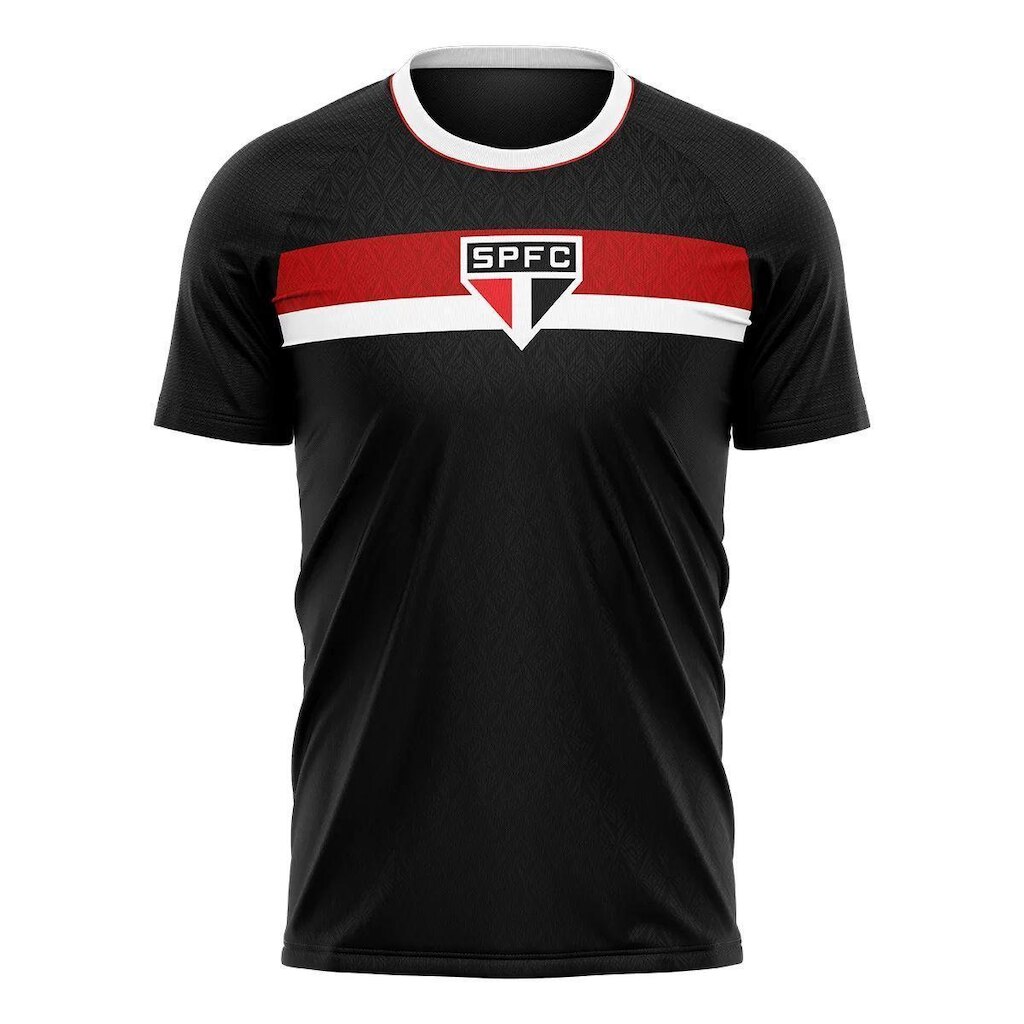 Camisa Braziline São Paulo Pristine - PRETO P