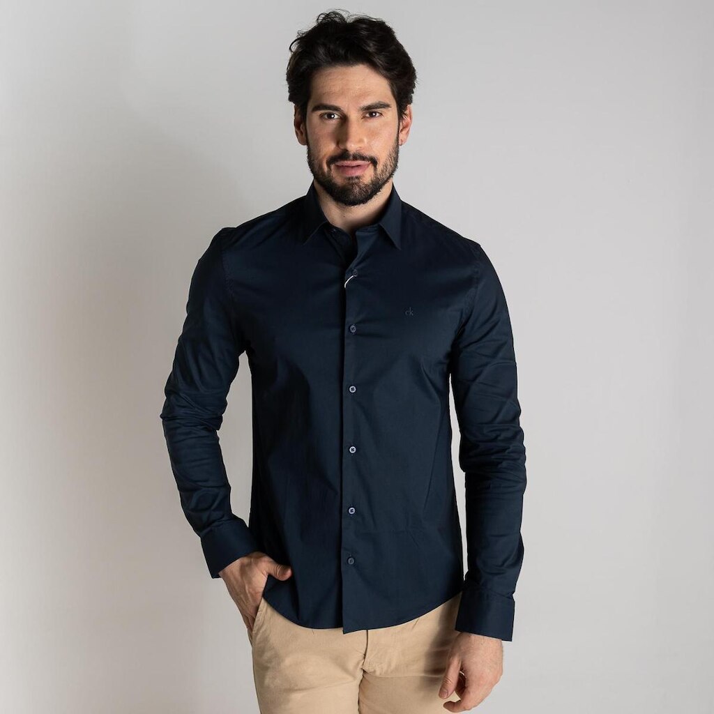Camisa Calvin Klein Slim Fit