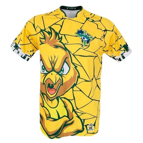 Camisa | Camiseta Brasil - Canário Furioso - País do Futebol - M - Colorido Menor preço em Camisa | Camiseta Brasil - Canário Furioso - País do Futebol - M - Colorido