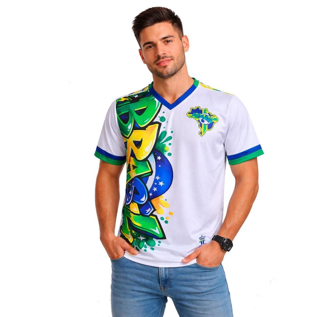 Camisa | Camiseta Brasil Seleção de Quebrada