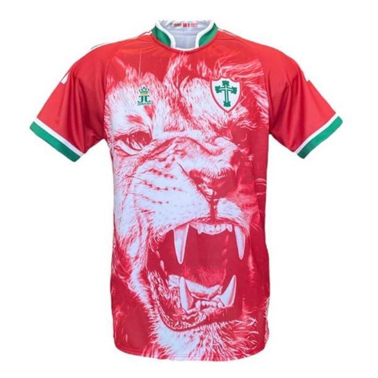 Camisa | Camiseta Portuguesa/Lusa - A fera do Canindé - GG - Colorido Menor preço em Camisa | Camiseta Portuguesa/Lusa - A fera do Canindé - GG - Colorido