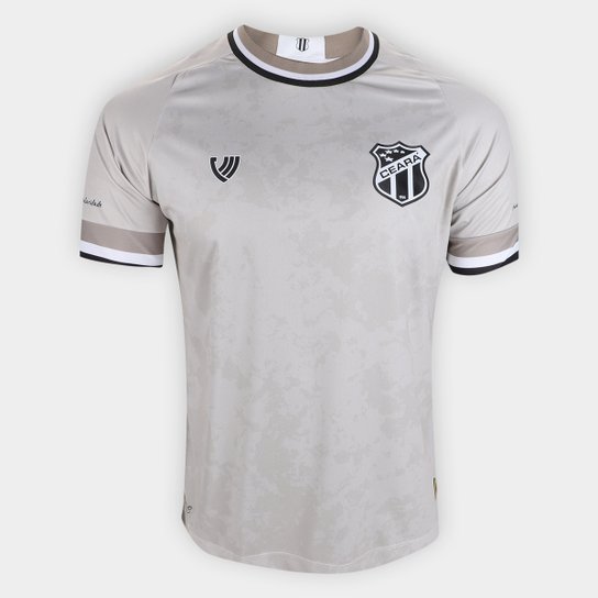 Camisa Ceará III 22/23 s/n° Jogador Vozão Masculina - Bege Menor preço em Camisa Ceará III 22/23 s/n° Jogador Vozão Masculina - Bege