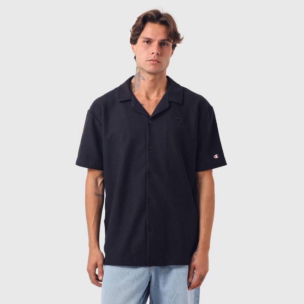 CAMISA CHAMPION LIFE WAFFLE C LOGO