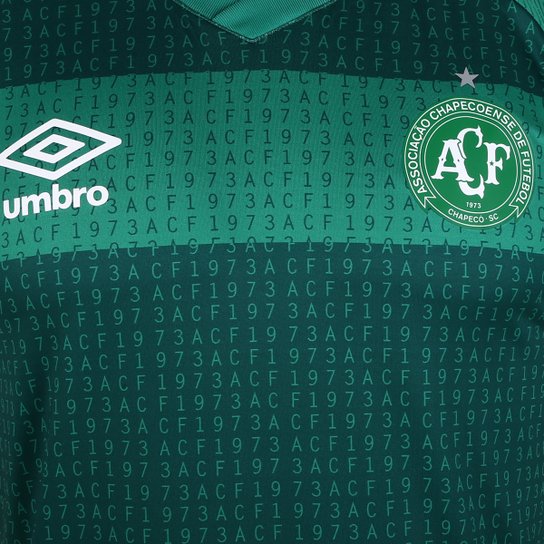 Camisa Chapecoense 23/24 s/n° Aquecimento Umbro Masculina