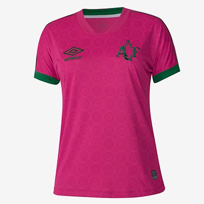 Camisa Chapecoense 23/24 s/n° Outubro Rosa Umbro Feminina - Feminino