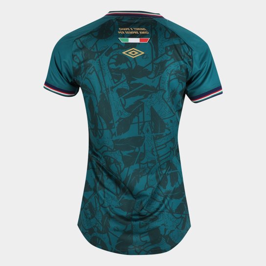 Camisa Chapecoense III 22/23 s/n° Torcedor Umbro Feminina