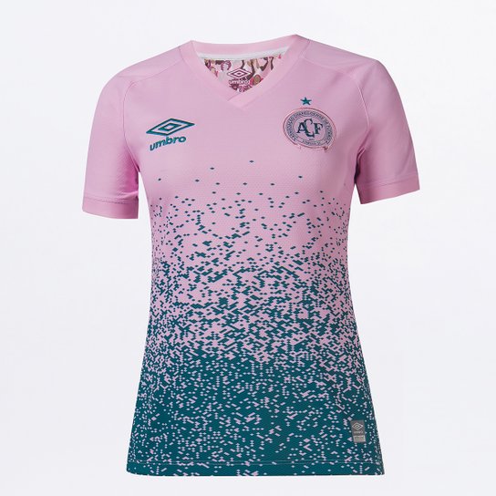 Camisa Chapecoense Outubro Rosa 21/22 s/n° Torcedor Umbro Feminina - Rosa é ruim? Camisa Chapecoense Outubro Rosa 21/22 s/n° Torcedor Umbro Feminina - Rosa é boa?