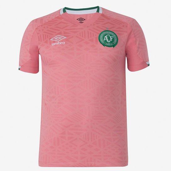 Camisa Chapecoense Outubro Rosa 22/23 s/n° Torcedor Umbro Masculina - Rosa Menor preço em Camisa Chapecoense Outubro Rosa 22/23 s/n° Torcedor Umbro Masculina - Rosa