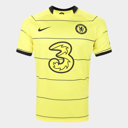 Camisa Chelsea Away 21/22 s/n° Torcedor Nike Masculina - Amarelo+Preto é ruim? Camisa Chelsea Away 21/22 s/n° Torcedor Nike Masculina - Amarelo+Preto é boa?