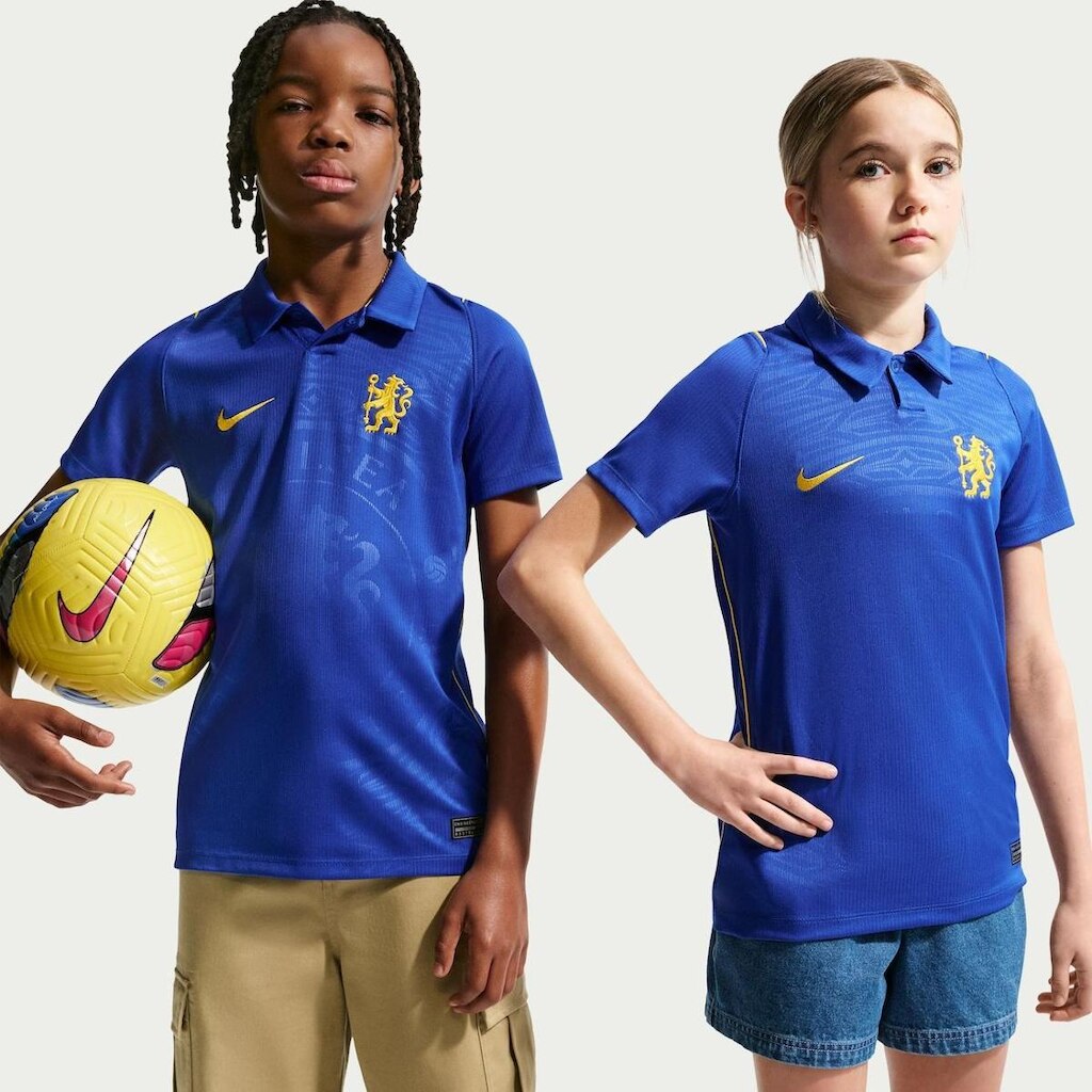 Camisa Chelsea Nike I 2026/27 Torcedor Pro Infantil