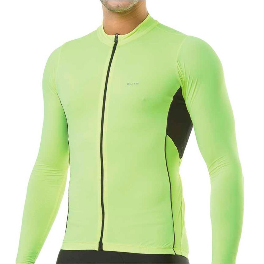 camisa ciclismo manga longa netshoes