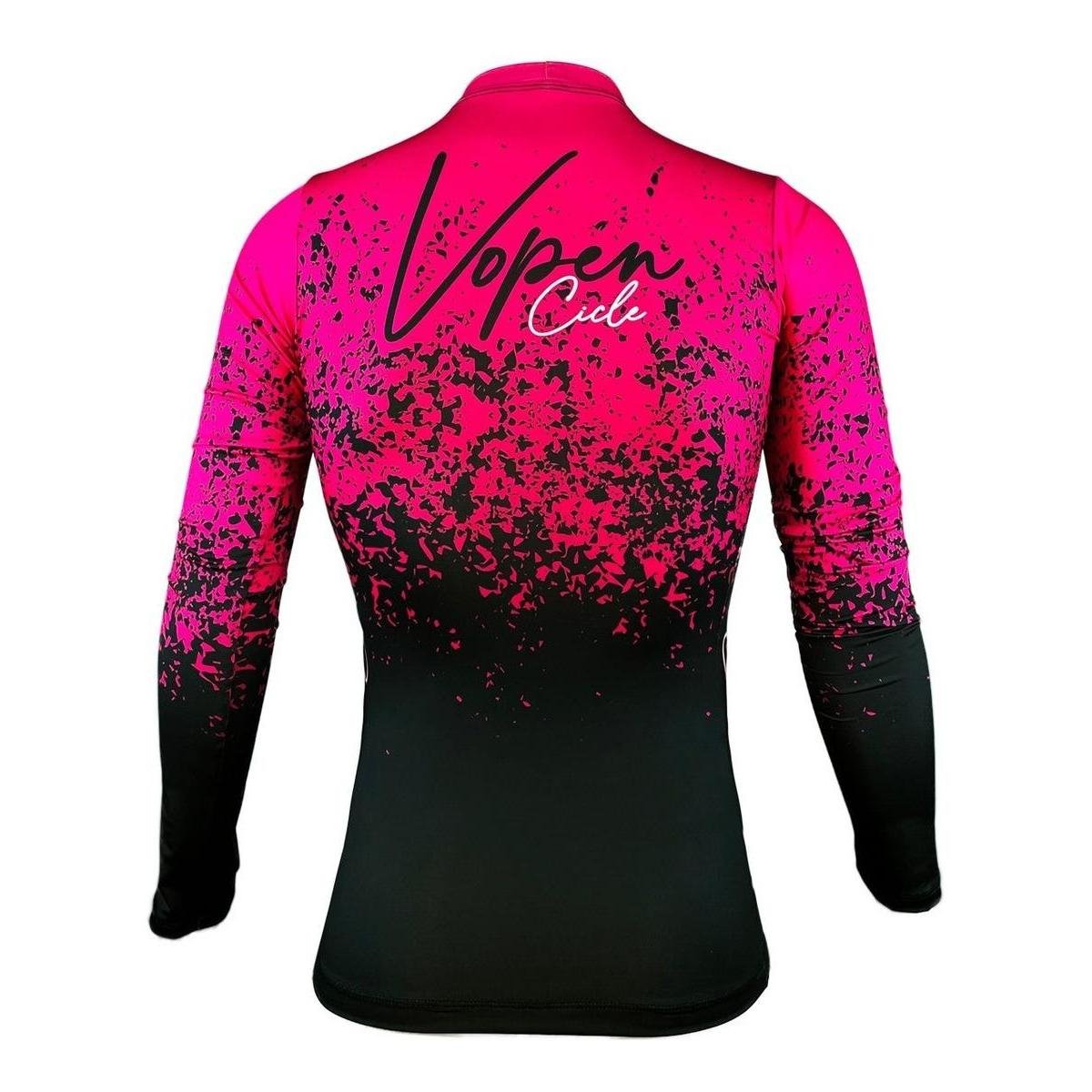 camisa ciclismo feminina com bolso