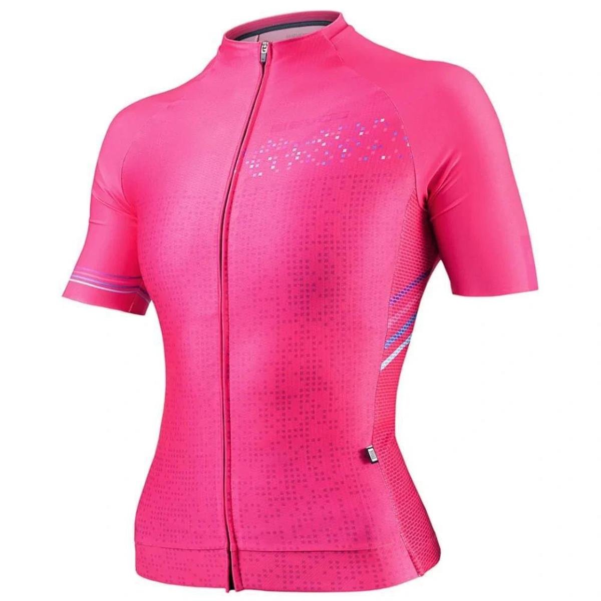 camisa ciclismo feminina com bolso