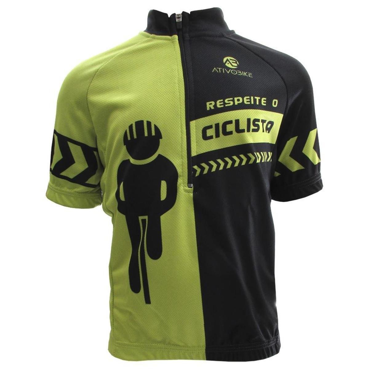 camisa bike infantil