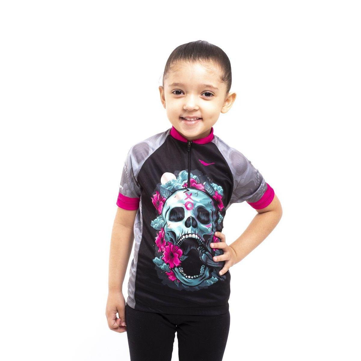 camisa infantil ciclismo