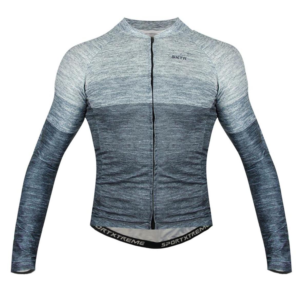 camisa ciclismo manga longa netshoes