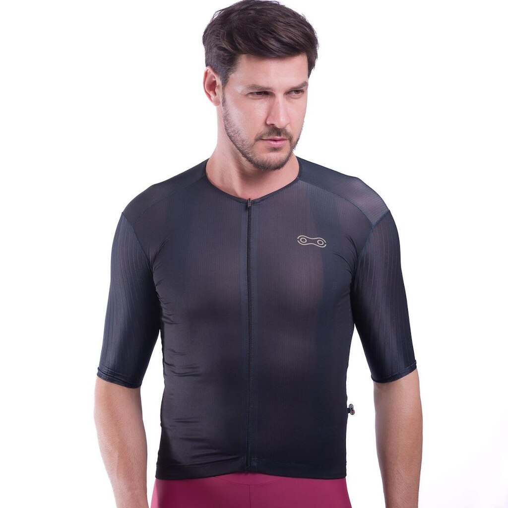 Camisa Ciclismo Marcio May Highline Black