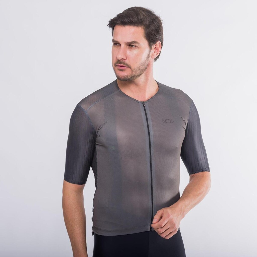 Camisa Ciclismo Marcio May Highline Marrom