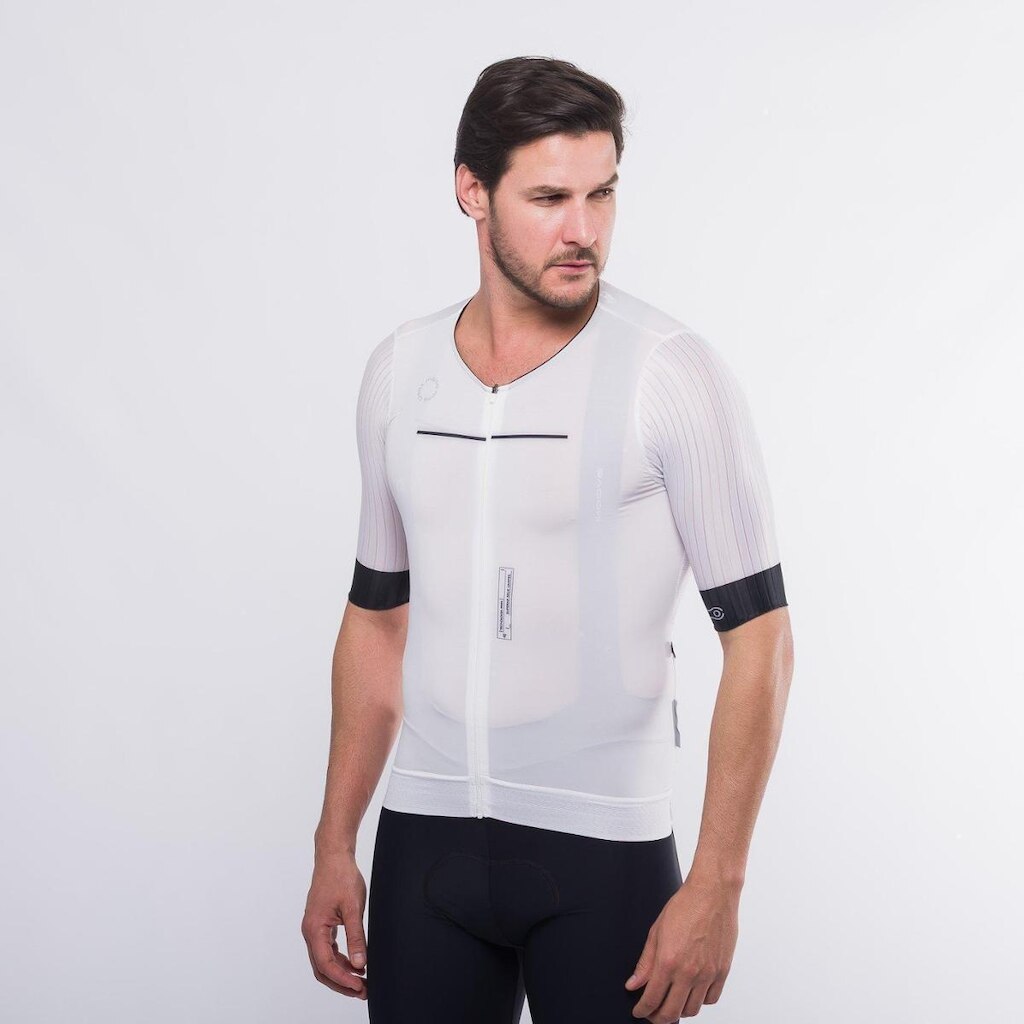 Camisa Ciclismo Márcio May New Pro Branca
