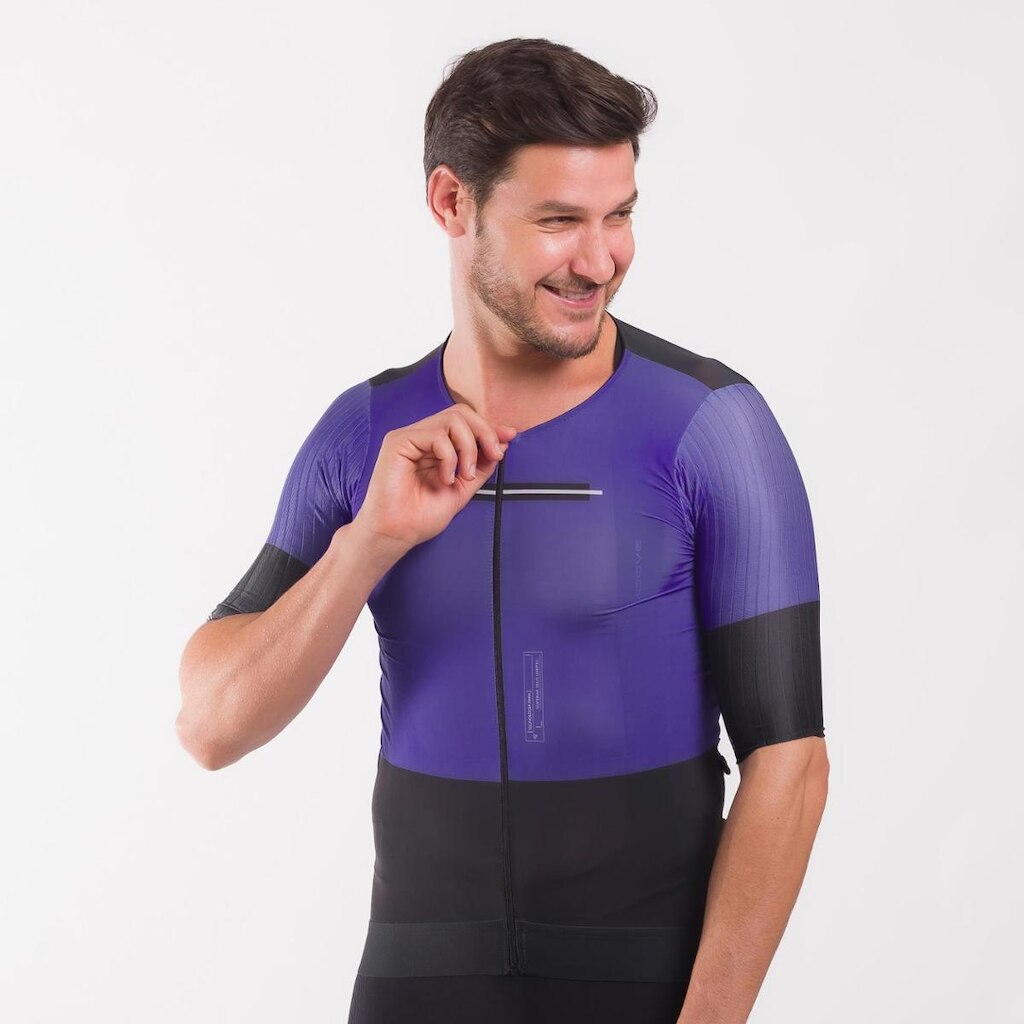 Camisa Ciclismo Márcio May New Pro Roxa