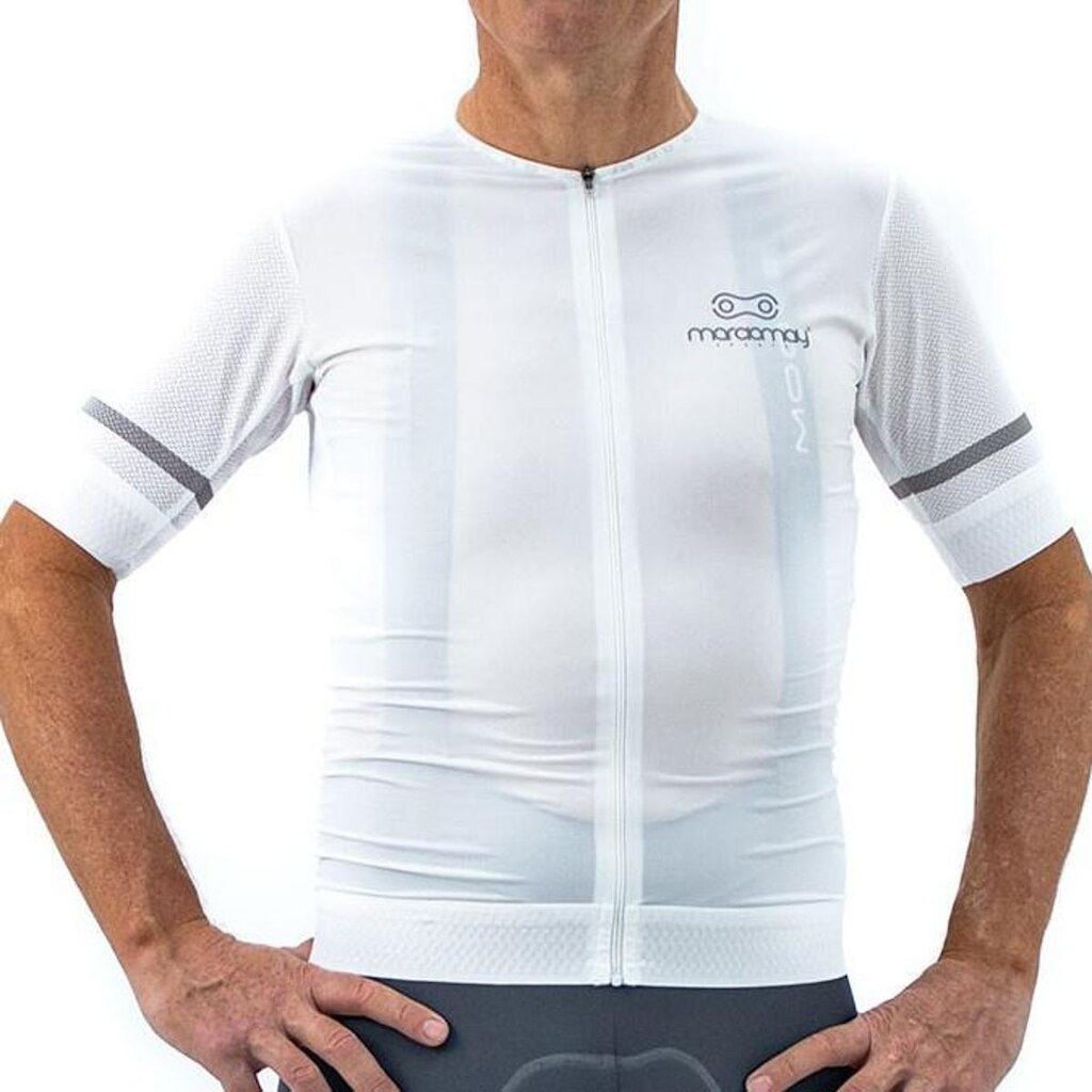 Camisa Ciclismo Márcio May Pro White
