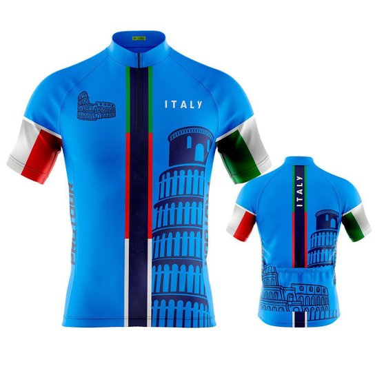 Camisa Ciclismo Masculina Mountain bike Pro Tour Coliseu Com Bolsos Proteção Solar UV 50 - Azul Menor preço em Camisa Ciclismo Masculina Mountain bike Pro Tour Coliseu Com Bolsos Proteção Solar UV 50 - Azul